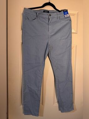 Buffalo David Bitton Pastel Blue High-Rise Ankle Pants Size 10/30